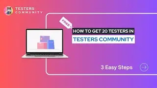 Testers Community App Promo Video