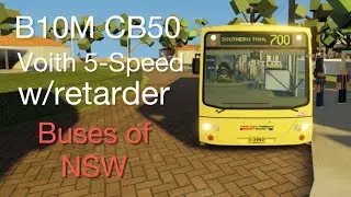 Roblox Buses of NSW | B10M CB50 Voith Retarder (Route 700)