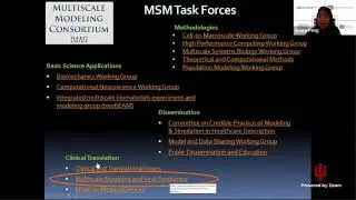 The Structure and functioning of IMAG and the Multiscale Modeling Consortium, by Dr. Grace Peng