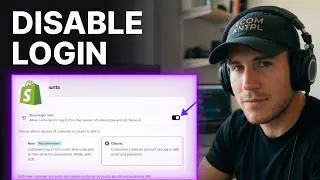 How To Remove Customer Login On Shopify Store (2026) | Customer Accounts