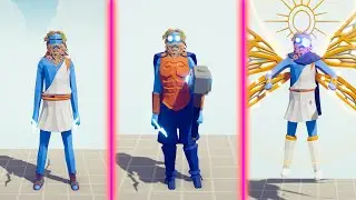 EVOLUTION OF ZEUS - Totally Accurate Battle Simulator TABS