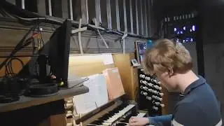 Guide me O, Thou great Redeemer (Cwm Rhondda), organ, All Saints Church, Bingley, West Yorkshire