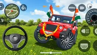 Modified Mahindra Best Car Driving Simulator Game Vdieo 🇮🇳  #games #indiancarsimulator #gaming 