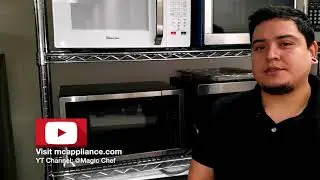 Снятие крышки волновода Magic Chef