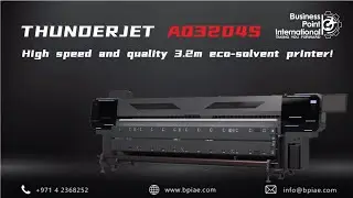 Wide Format Printer 3.2 Meter | Eco Solvent Printer - Business Point International, UAE
