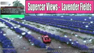 The Crew Motorfest Photo Ops Supercar Views - Lavender Fields in Kealaloloa Fields