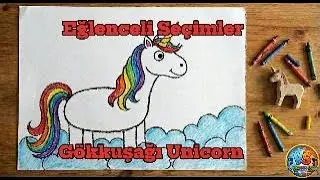 Bugün Ada ve Arya ile beraber hayal gücümüzü kullanıyor ve harika bir Gökkuşağı Unicorn çiziyoruz!