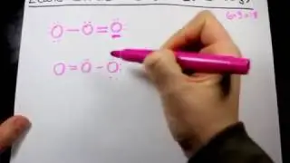 Draw the Lewis Structure of Ozone (O3)