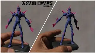Sculpting Chromastone Using Polymer Clay