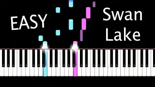 Tchaikovsky - Swan Lake | EASY Piano Tutorial by Russell