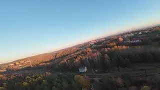 Popołudniowy jesienny lot - Trzebinia, Krystynów