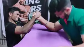 Kannan Kof Vs Ashik - Tamilnadu Arm Wrestling