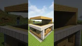 oak house latestMinecraft! #timelapse #shorts