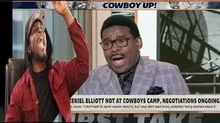 FIRST TAKE S**T THE COWBOYS AINT GIVEN ZEKE S**T!! HOLD OUT ALL SEASON IN EFFECT!!