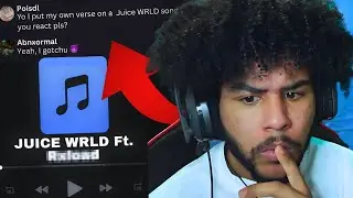 He added his OWN VERSE to a Juice WRLD Song...
