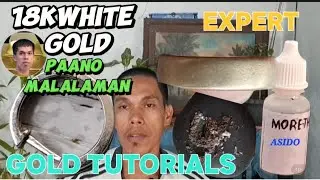 #PAANO MALALAMAN KUNG 18K ANG ALAHAS NA GINTO