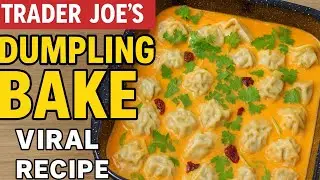 Easy Trader Joe&rsquo;s Dumpling Bake | Creamy Coconut Curry Recipe