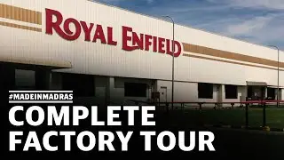 Drone Tour of Royal Enfield Factory | #MadeInMadras