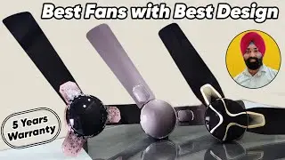 3 Best Designer Fans in India | Orient Electric Mozart | Blanco | Orient Jazz Art | Best Fans 2025
