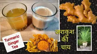 Turmeric Ginger Tea & Lemon Grass Tea for Immune booster | जराकुश की चाय और हल्दी अदरक की चाय