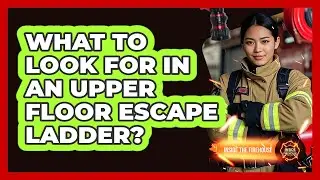 What To Look For In An Upper Floor Escape Ladder?
