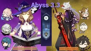 NEW ABYSS 3.3 Lisa Hyperbloom, Itto GeoGang. F2P 9 stars [Genshin Impact]
