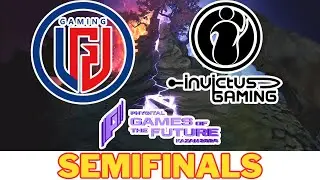 DOTA 2 - GAMES OF FUTURE SEMIFINALS NEW PATCH 7.35C - LGD GAMING VS G2.IG (INVICTUS GAMING)