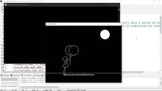 How to draw and move a man using graphics program in Dev C++