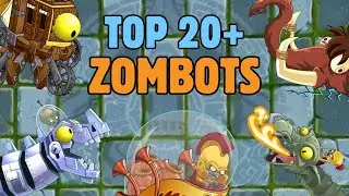 TOP 24 ZOMBOTS del MENOS al MÁS MOLESTO / Plantas vs Zombies 2