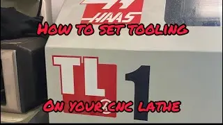 Как установить инструмент на токарный станок Haas TL-1