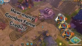 Albion Online SEA | How many combat fame credits can I get using a lot of tomb of insight?