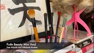 Unboxing | Mini Fude Haul via Fude Beauty - It's from Koyudo and Chikuhodo!