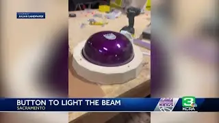Meet one of the artists behind the beam button at the Kings Playoff Playground