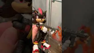 Showcase: jakks pacific Shadow the hedgehog 🔥#figure #actionfigures #sonic #sonicthehedgehog