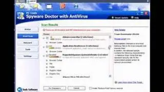 Обзор Spyware Doctor с антивирусом, часть 3