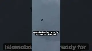 Islamabadian get ready for fly pass on 14 August #markaehaq #14august #airshow