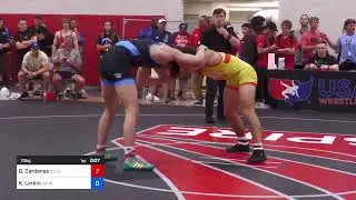 70 Kg 3rd Place - Daniel Cardenas, Colorado Vs Kaleb Larkin, Sunkist Kids Wrestling Club 3fc6