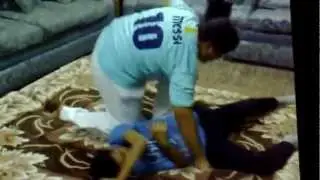 تقليد حركات المصارعين - (wwe finishers (2