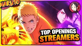 TOP OPENINGS de NARUTO & NARUTO SHIPPUDEN | TOP OPENINGS STREAMERS