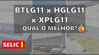 BTLG11 vs HGLG11 vs XPLG11: Comparativo COMPLETO (vac&acirc;ncia, d&iacute;vida e liquidez)