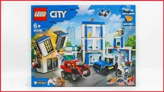 LEGO City 60246 Police Station Speed Build Review