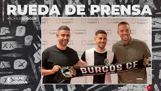 Presentación de Dani Ojeda como nuevo jugador del Burgos Club de Fútbol