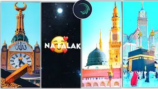 jumma mubarak video editing Alightmotion App ramzan video editing