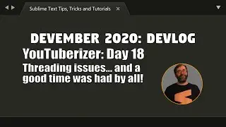 [DV20-18] Use a thread, have a problem