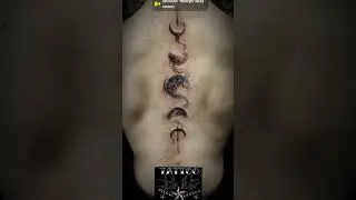 #moon #mooonphasestattoo #moontattoo #beethoven #tattoostudionobody #inked #tattoos #tattoo #fry