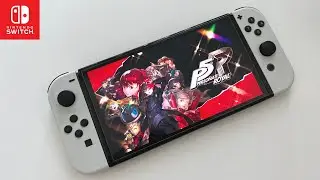 Persona 5 Royal Nintendo Switch OLED Gameplay