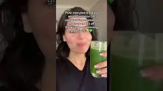 This Green Juice makes my skin GLOW! 😳