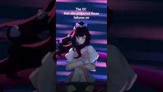OC vs Creator (this was everywhere on my feed oml) // TW Gore #shorts #animation #oc #scary