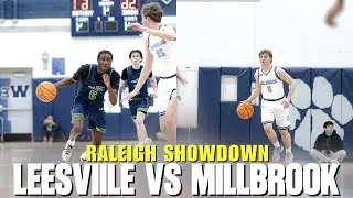 RALEIGH SHOWDOWN | Leesville vs Millbrook Basketball Highlights