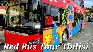 Red Bus Tour Tbilisi Georgia #discover #beautifu #streets #tbilisi #travel #georgia #shere #followme